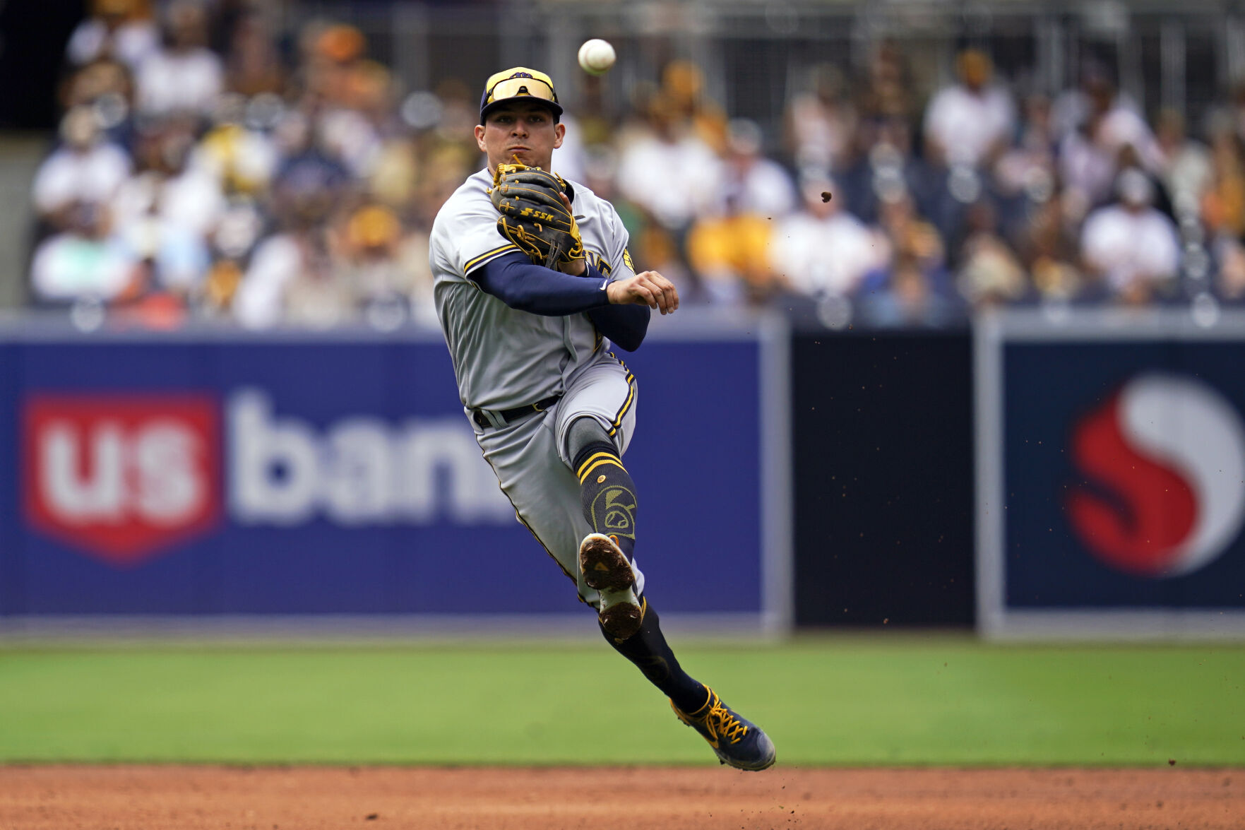 Brewers Padres Baseball